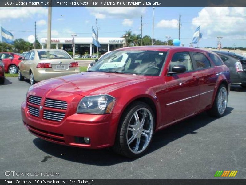 Inferno Red Crystal Pearl / Dark Slate Gray/Light Slate Gray 2007 Dodge Magnum SXT