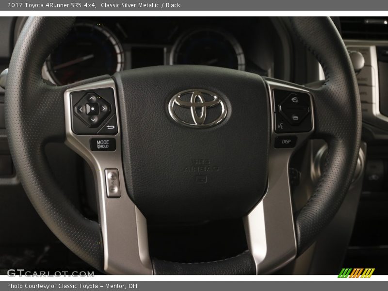 Classic Silver Metallic / Black 2017 Toyota 4Runner SR5 4x4