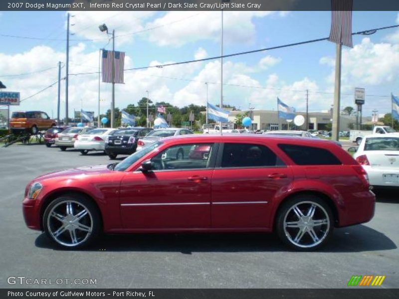 Inferno Red Crystal Pearl / Dark Slate Gray/Light Slate Gray 2007 Dodge Magnum SXT