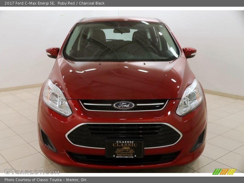 Ruby Red / Charcoal Black 2017 Ford C-Max Energi SE