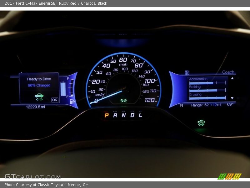  2017 C-Max Energi SE Energi SE Gauges