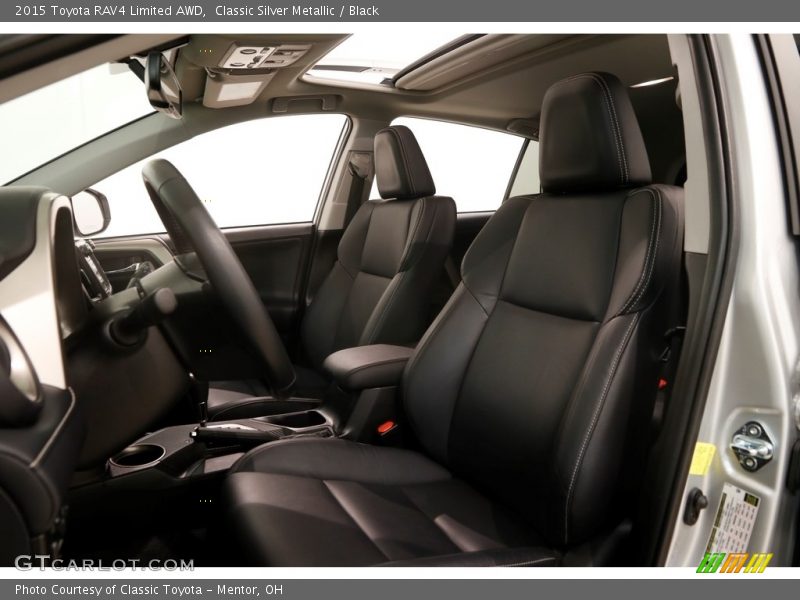 Classic Silver Metallic / Black 2015 Toyota RAV4 Limited AWD