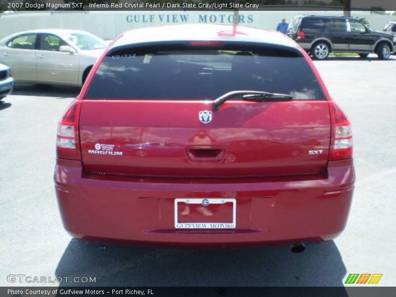 Inferno Red Crystal Pearl / Dark Slate Gray/Light Slate Gray 2007 Dodge Magnum SXT