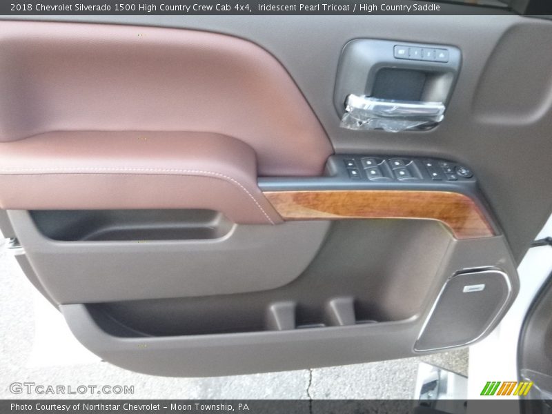 Iridescent Pearl Tricoat / High Country Saddle 2018 Chevrolet Silverado 1500 High Country Crew Cab 4x4