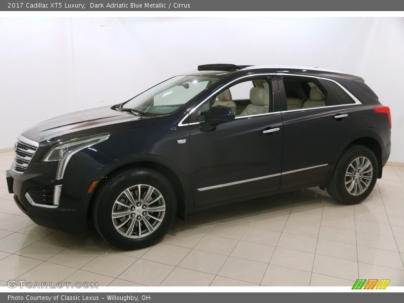 Dark Adriatic Blue Metallic / Cirrus 2017 Cadillac XT5 Luxury