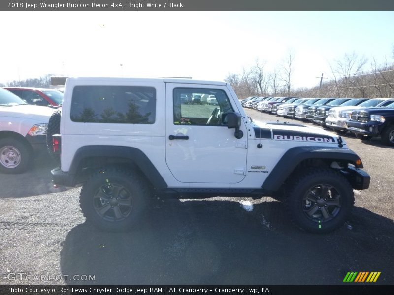 Bright White / Black 2018 Jeep Wrangler Rubicon Recon 4x4