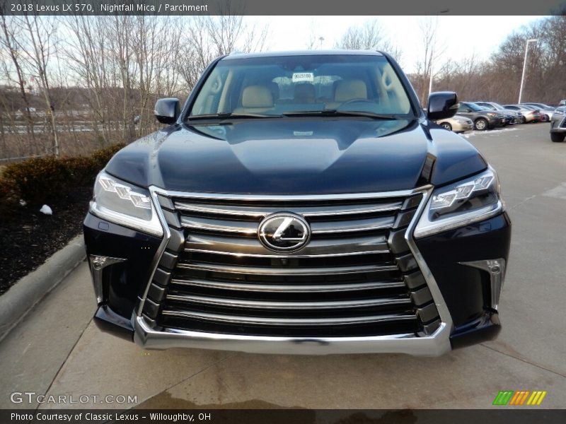 Nightfall Mica / Parchment 2018 Lexus LX 570