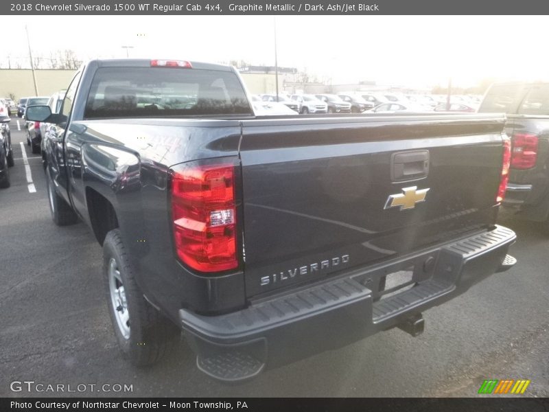 Graphite Metallic / Dark Ash/Jet Black 2018 Chevrolet Silverado 1500 WT Regular Cab 4x4