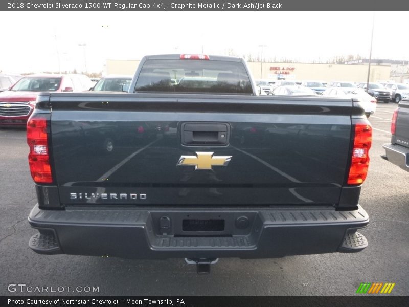 Graphite Metallic / Dark Ash/Jet Black 2018 Chevrolet Silverado 1500 WT Regular Cab 4x4