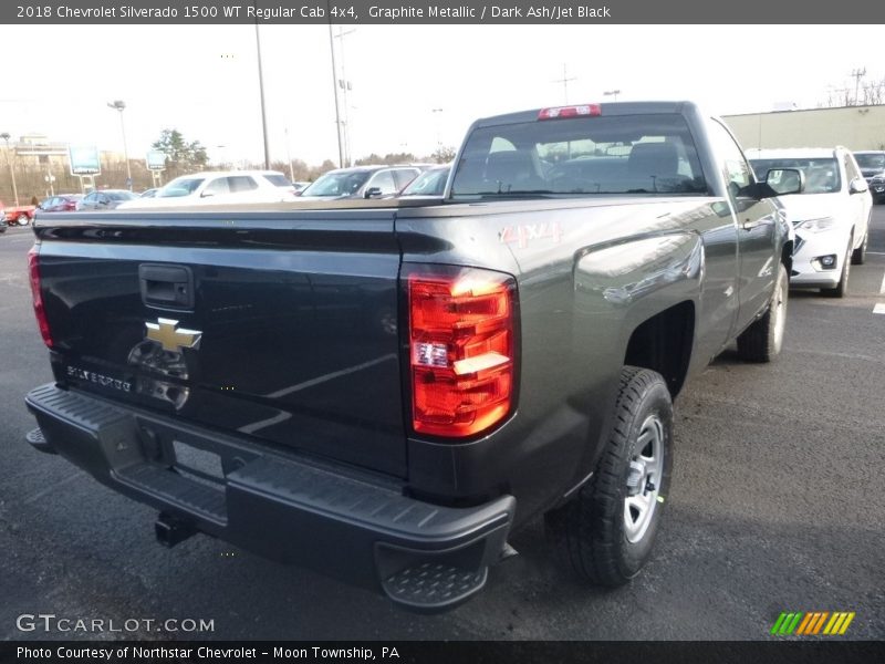 Graphite Metallic / Dark Ash/Jet Black 2018 Chevrolet Silverado 1500 WT Regular Cab 4x4