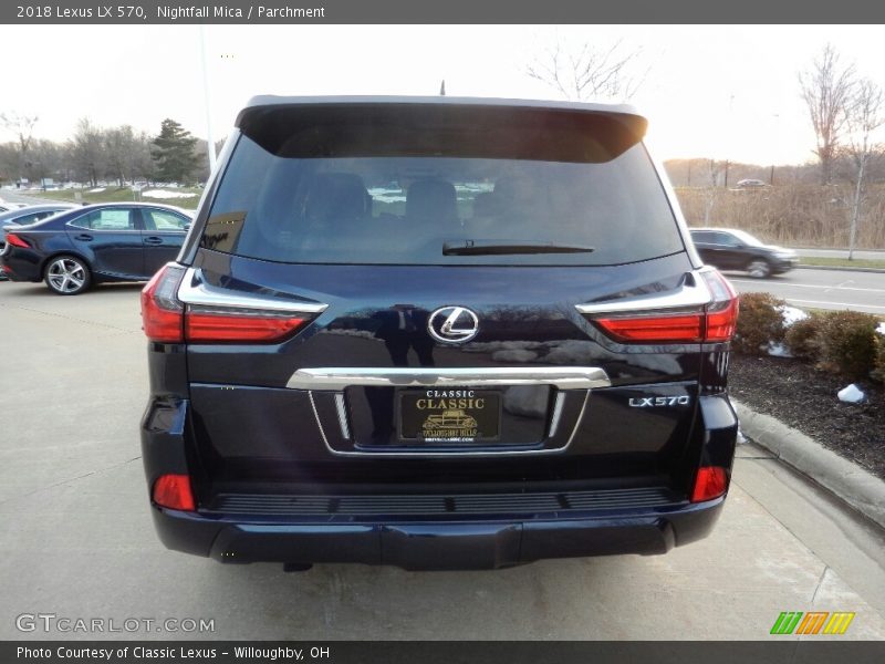 Nightfall Mica / Parchment 2018 Lexus LX 570