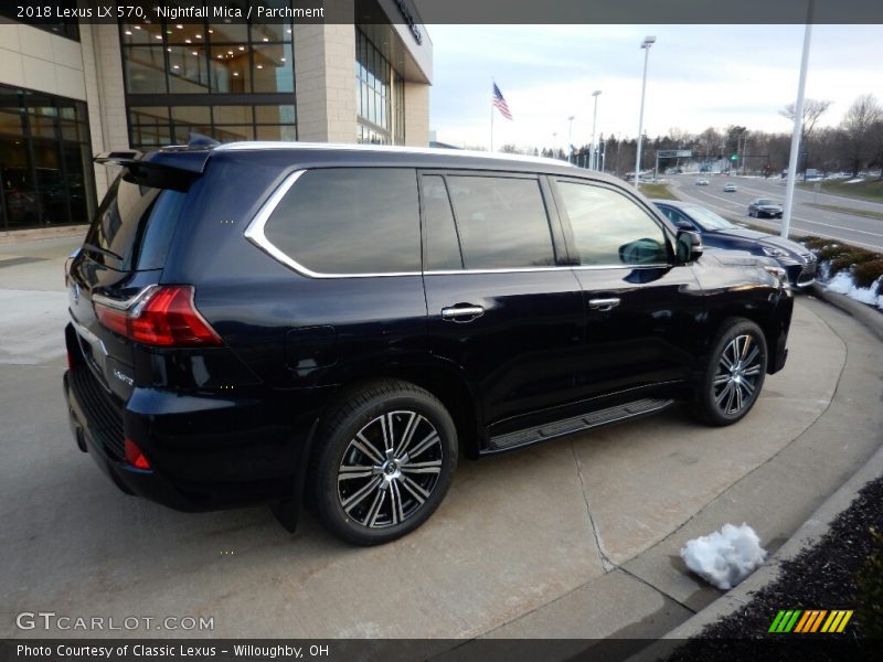 Nightfall Mica / Parchment 2018 Lexus LX 570