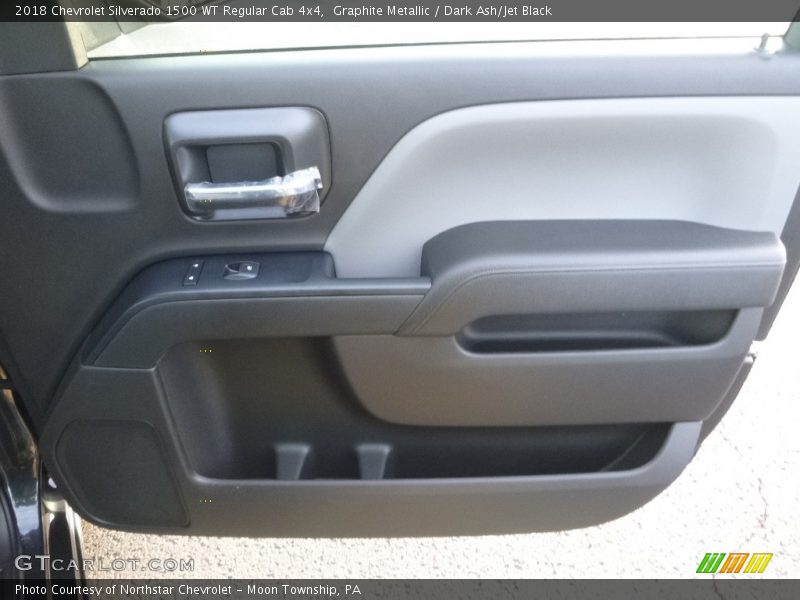 Graphite Metallic / Dark Ash/Jet Black 2018 Chevrolet Silverado 1500 WT Regular Cab 4x4