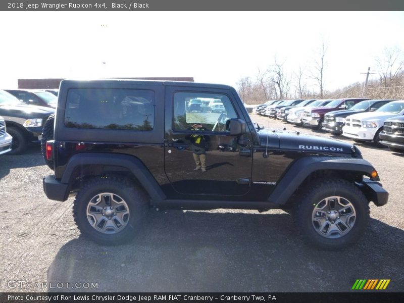 Black / Black 2018 Jeep Wrangler Rubicon 4x4