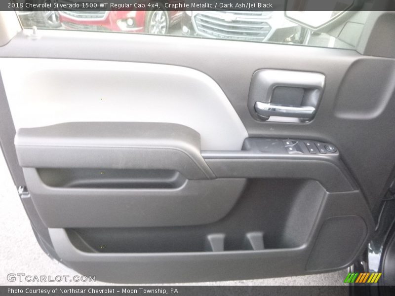 Graphite Metallic / Dark Ash/Jet Black 2018 Chevrolet Silverado 1500 WT Regular Cab 4x4