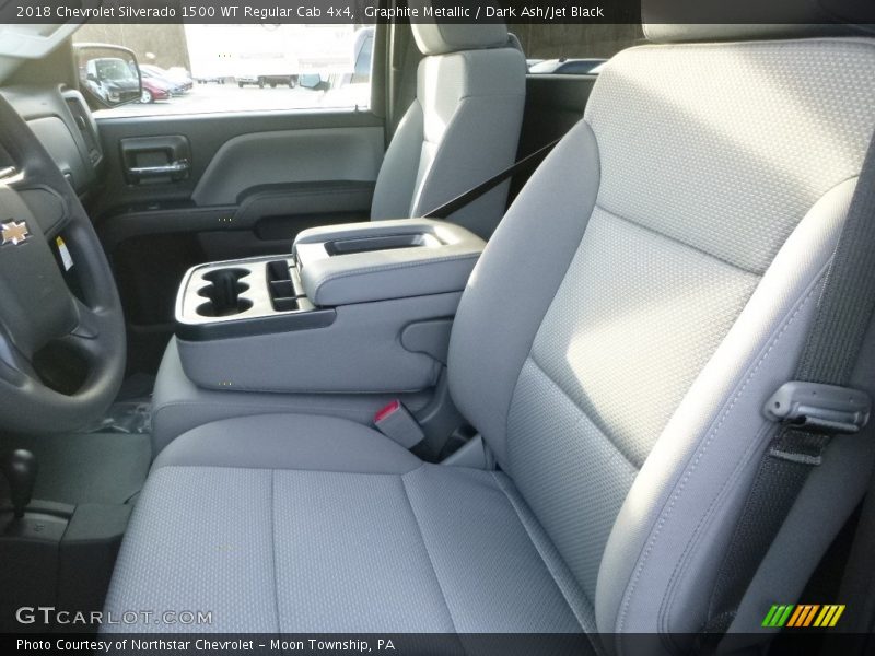 Graphite Metallic / Dark Ash/Jet Black 2018 Chevrolet Silverado 1500 WT Regular Cab 4x4