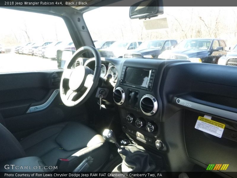 Black / Black 2018 Jeep Wrangler Rubicon 4x4