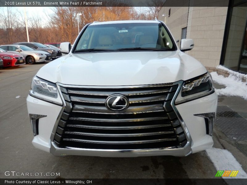 Eminent White Pearl / Parchment 2018 Lexus LX 570