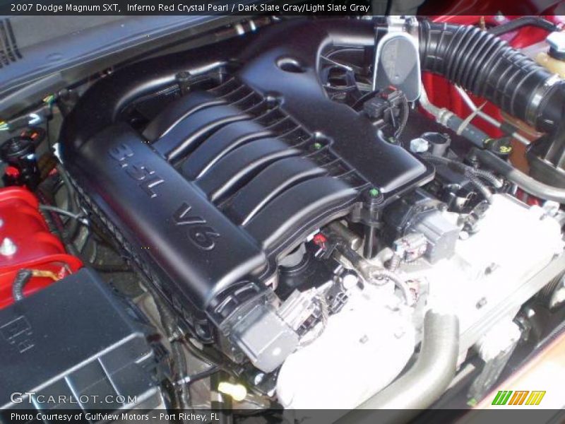 Inferno Red Crystal Pearl / Dark Slate Gray/Light Slate Gray 2007 Dodge Magnum SXT