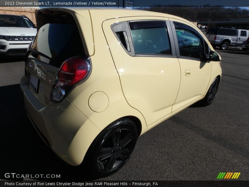 Lemonade (Yellow) / Yellow/Yellow 2013 Chevrolet Spark LT