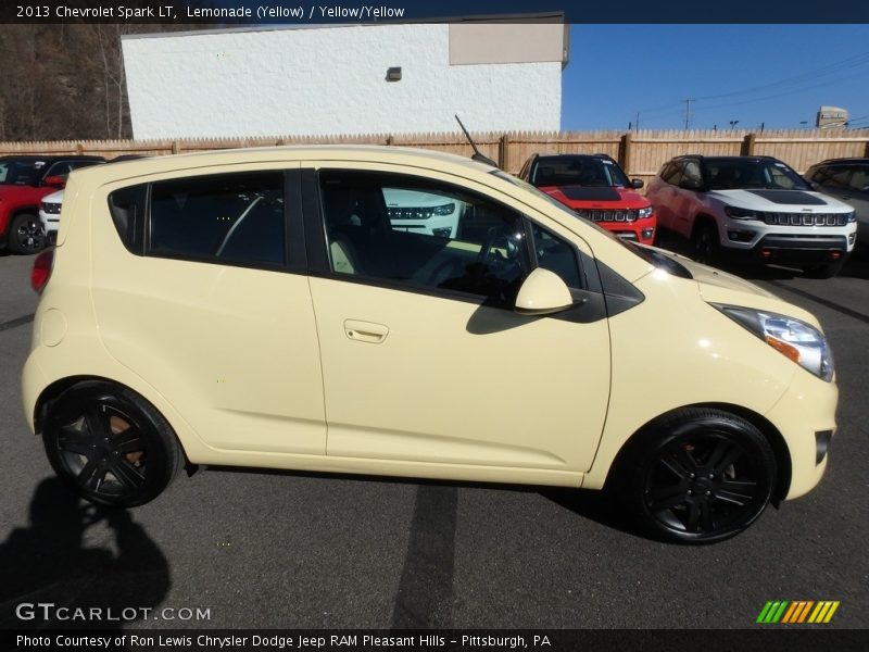 Lemonade (Yellow) / Yellow/Yellow 2013 Chevrolet Spark LT