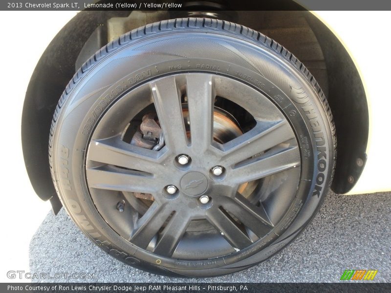 Lemonade (Yellow) / Yellow/Yellow 2013 Chevrolet Spark LT