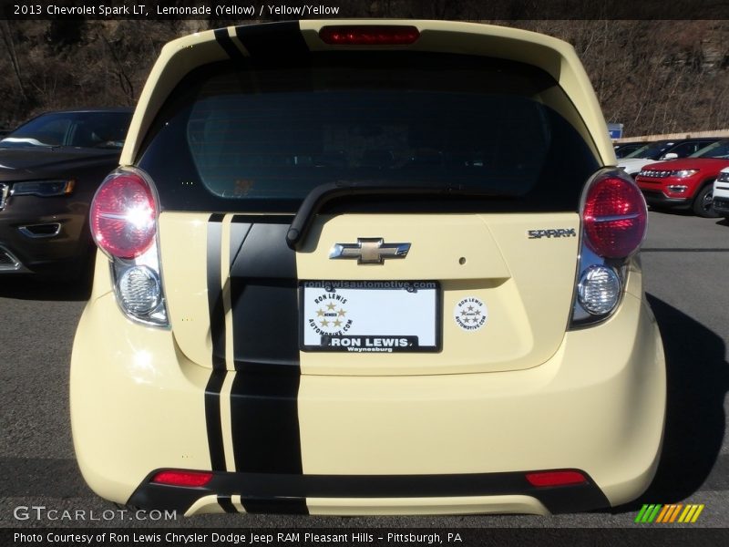 Lemonade (Yellow) / Yellow/Yellow 2013 Chevrolet Spark LT