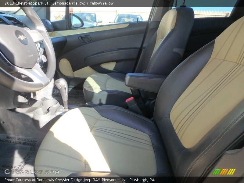 Lemonade (Yellow) / Yellow/Yellow 2013 Chevrolet Spark LT