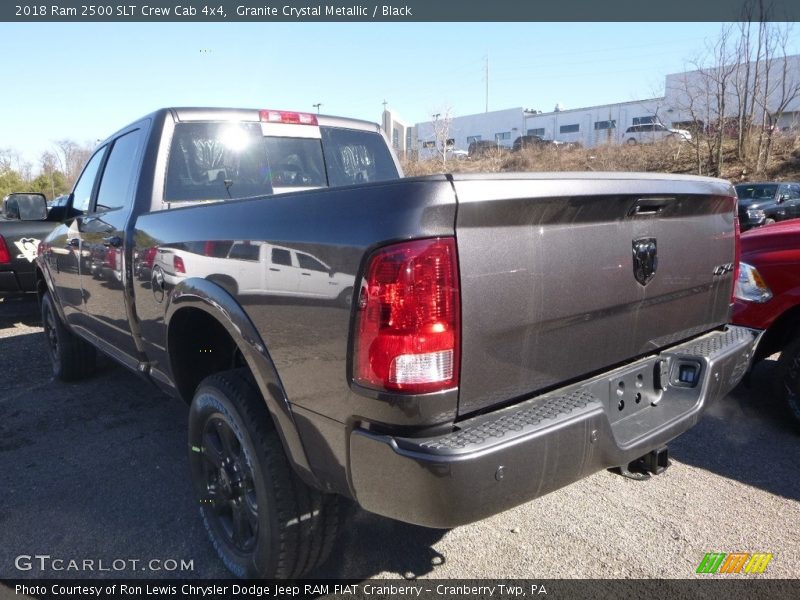 Granite Crystal Metallic / Black 2018 Ram 2500 SLT Crew Cab 4x4