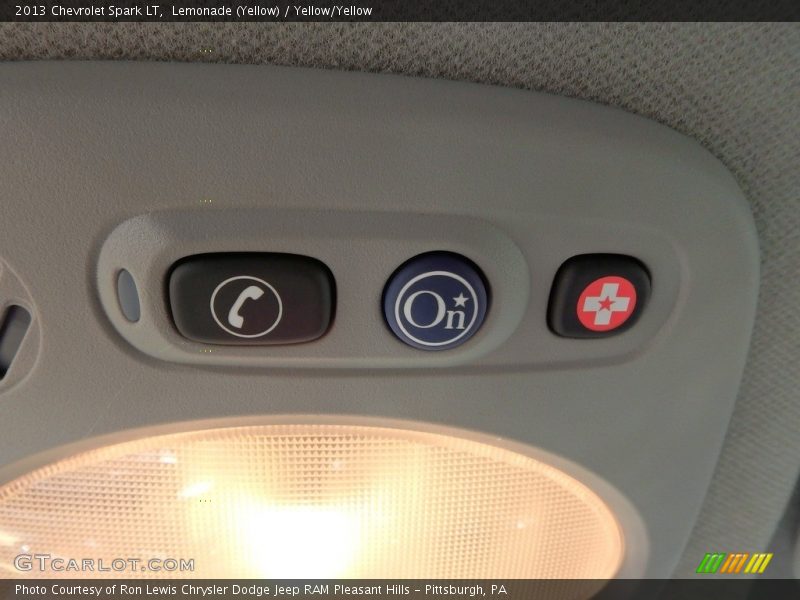 Lemonade (Yellow) / Yellow/Yellow 2013 Chevrolet Spark LT