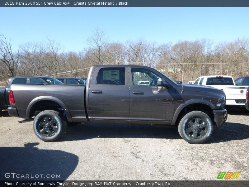 Granite Crystal Metallic / Black 2018 Ram 2500 SLT Crew Cab 4x4