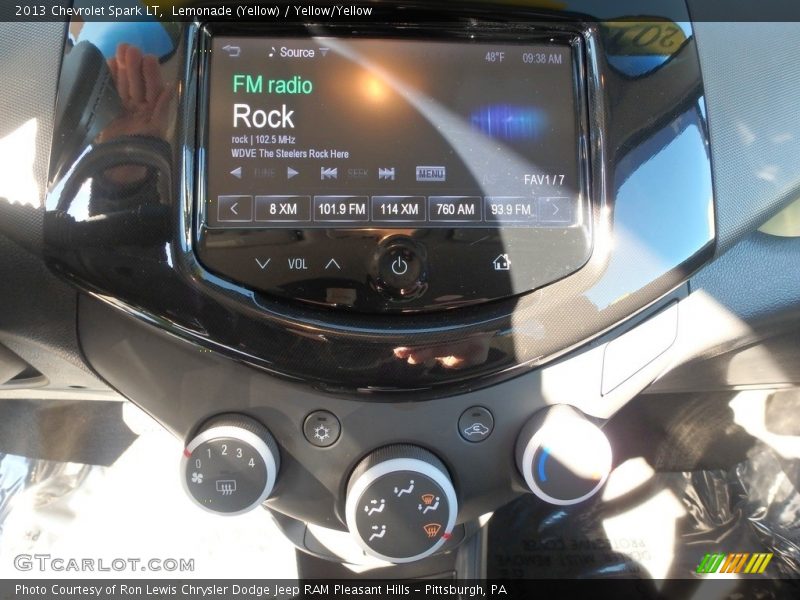 Lemonade (Yellow) / Yellow/Yellow 2013 Chevrolet Spark LT