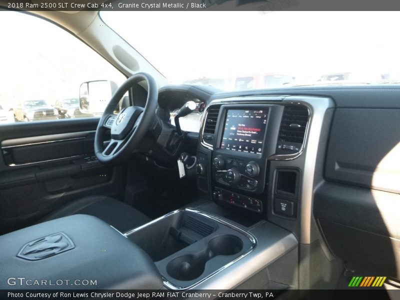 Granite Crystal Metallic / Black 2018 Ram 2500 SLT Crew Cab 4x4