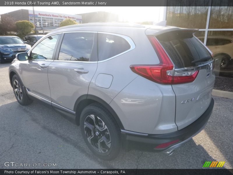Sandstorm Metallic / Ivory 2018 Honda CR-V Touring AWD