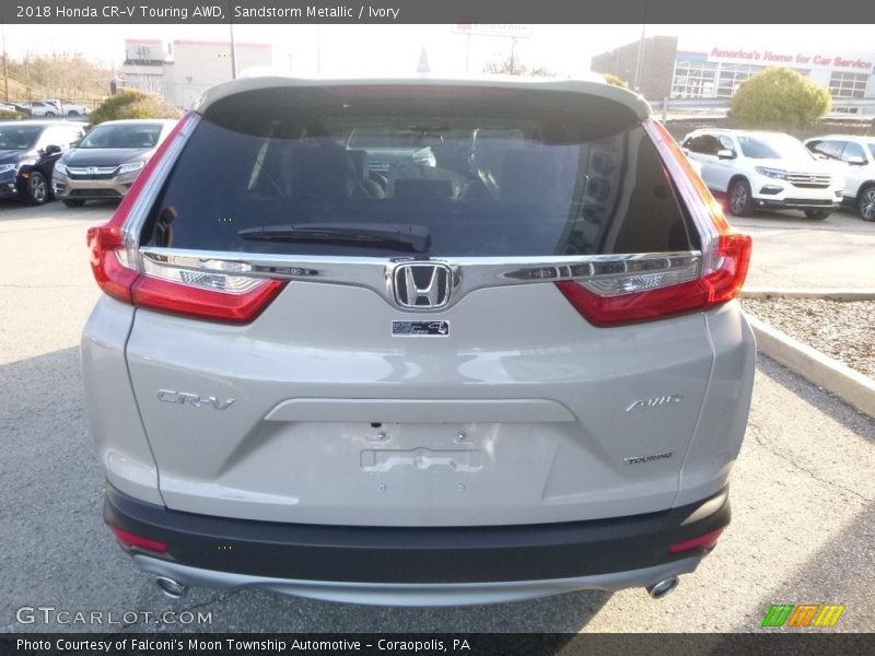 Sandstorm Metallic / Ivory 2018 Honda CR-V Touring AWD