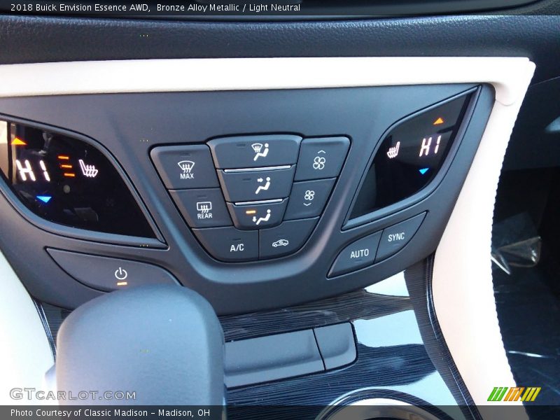 Bronze Alloy Metallic / Light Neutral 2018 Buick Envision Essence AWD