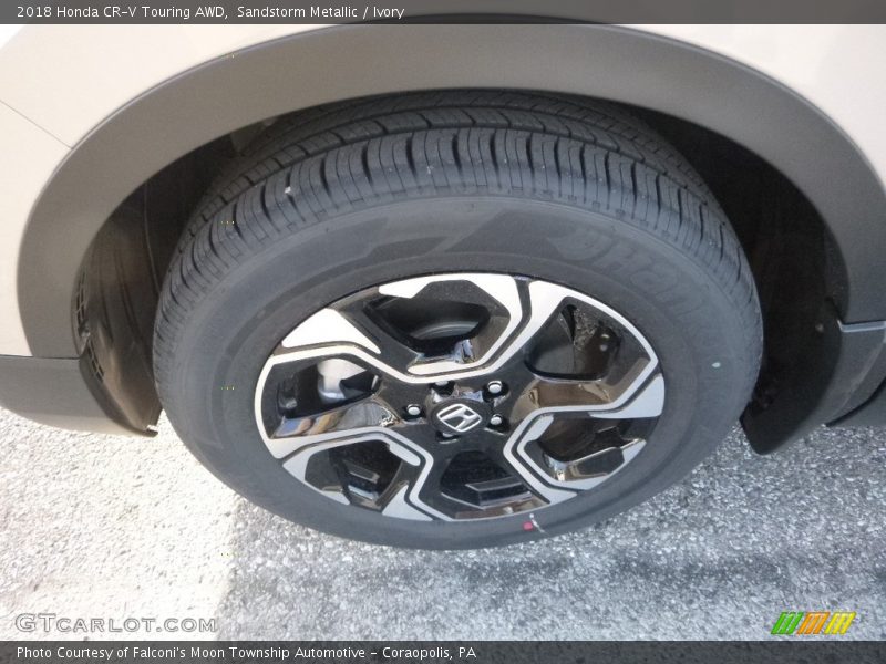 Sandstorm Metallic / Ivory 2018 Honda CR-V Touring AWD