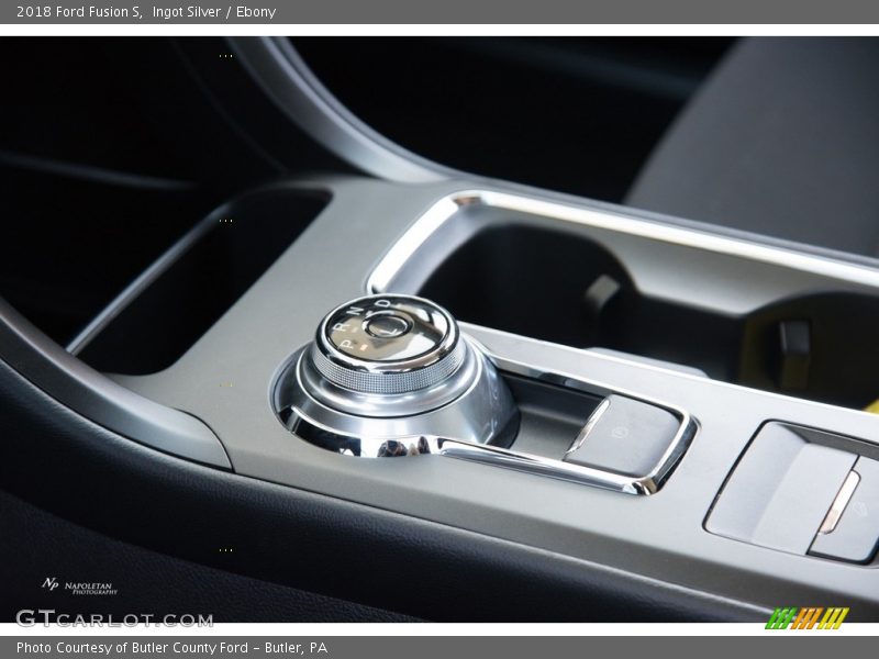 Ingot Silver / Ebony 2018 Ford Fusion S
