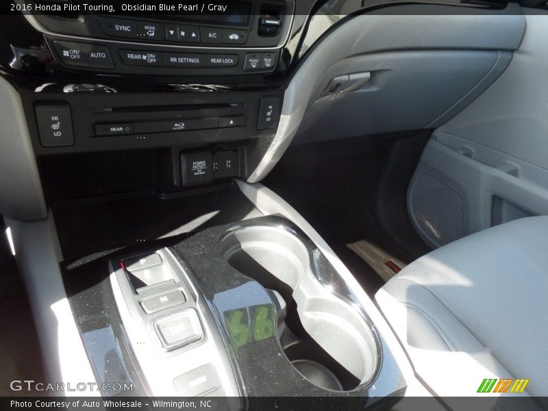 Obsidian Blue Pearl / Gray 2016 Honda Pilot Touring