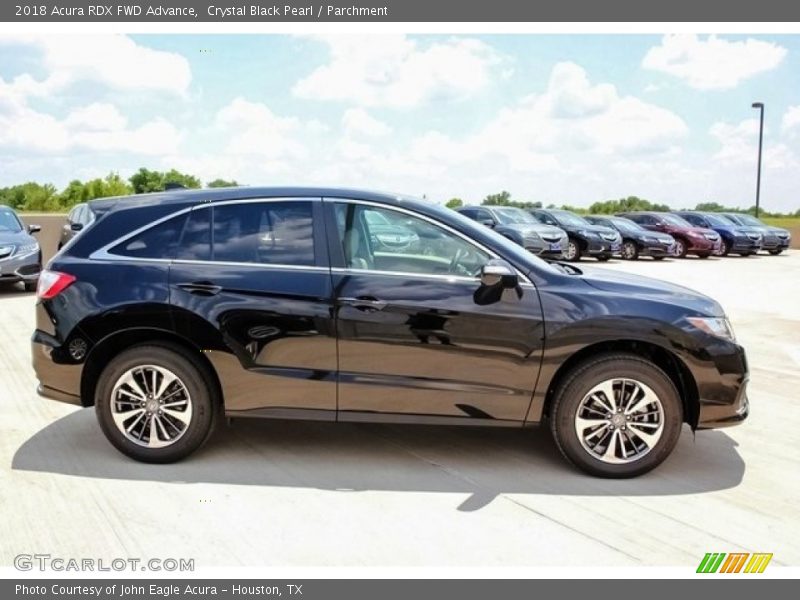 Crystal Black Pearl / Parchment 2018 Acura RDX FWD Advance