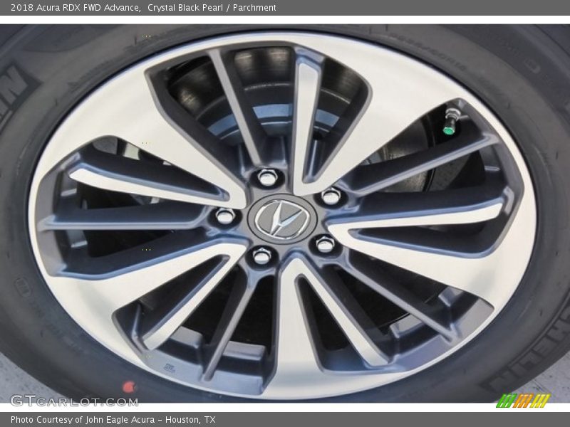 Crystal Black Pearl / Parchment 2018 Acura RDX FWD Advance