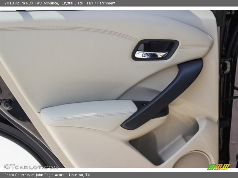 Crystal Black Pearl / Parchment 2018 Acura RDX FWD Advance