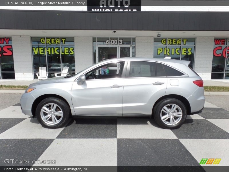 Forged Silver Metallic / Ebony 2015 Acura RDX