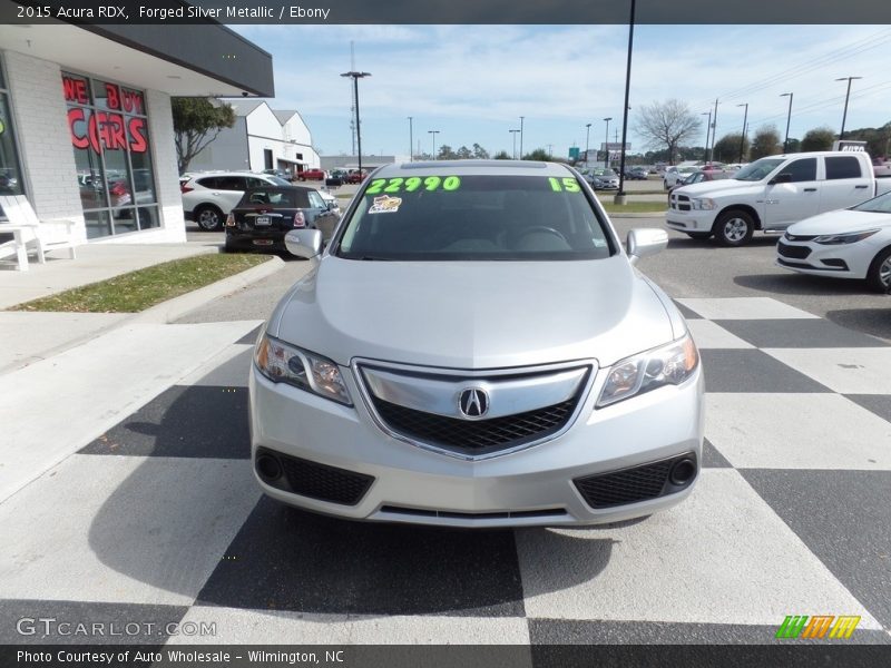 Forged Silver Metallic / Ebony 2015 Acura RDX