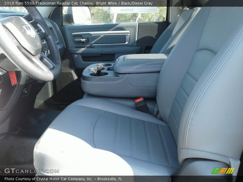 Bright White / Black/Diesel Gray 2018 Ram 5500 Tradesman Regular Cab Chassis