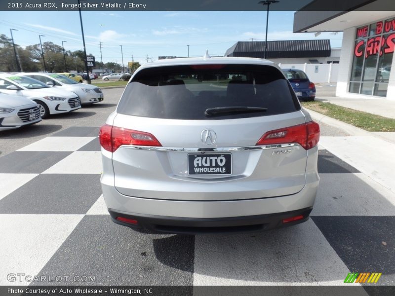 Forged Silver Metallic / Ebony 2015 Acura RDX