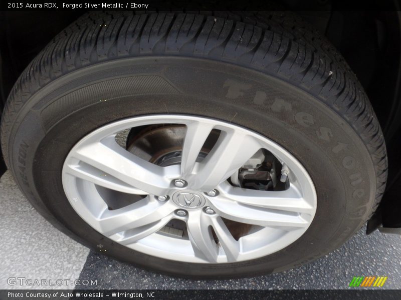 Forged Silver Metallic / Ebony 2015 Acura RDX