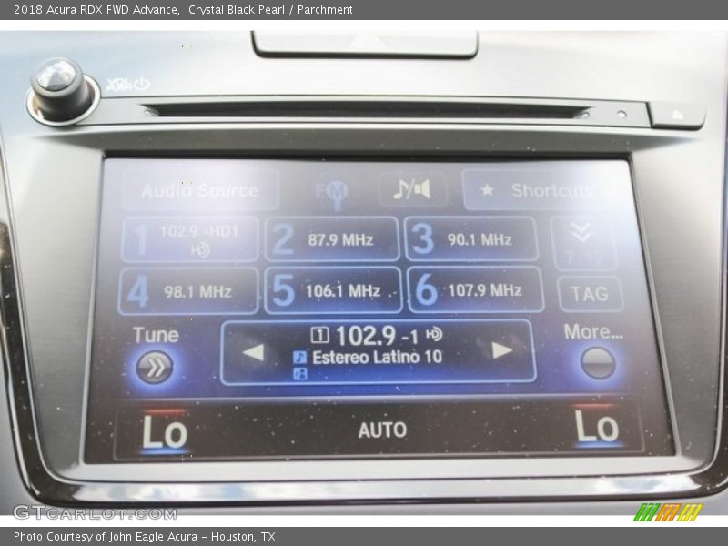 Crystal Black Pearl / Parchment 2018 Acura RDX FWD Advance