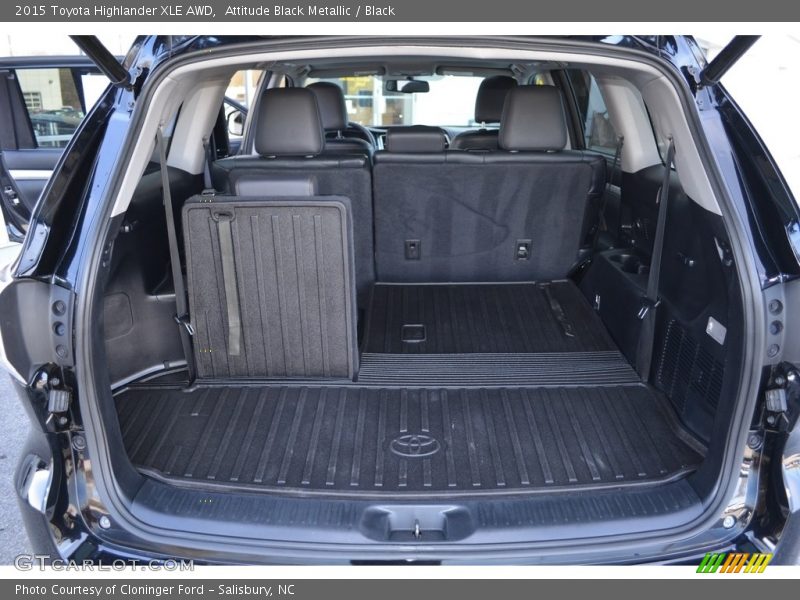Attitude Black Metallic / Black 2015 Toyota Highlander XLE AWD