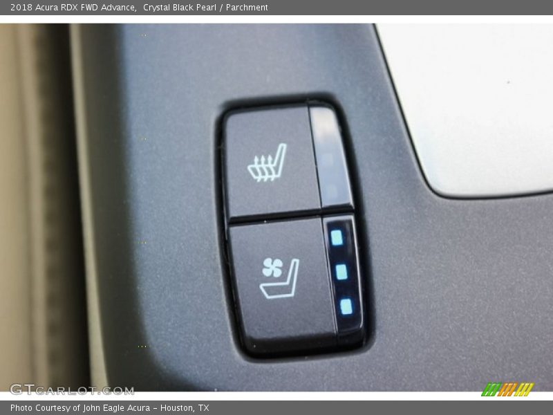 Crystal Black Pearl / Parchment 2018 Acura RDX FWD Advance